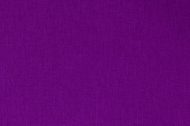Purple fabric cloth texture background, seamless pattern of natural textile. - Photo, Image