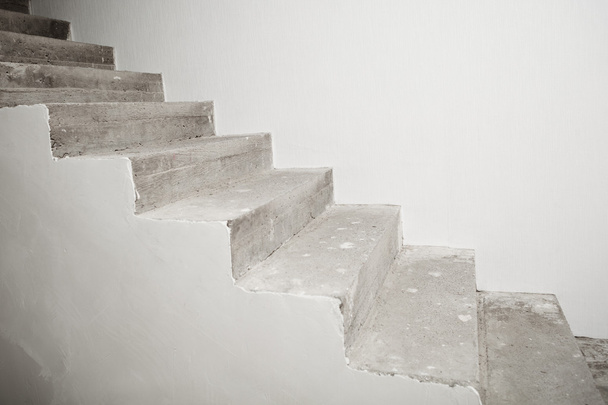 concrete staircase under construction - Photo, Image