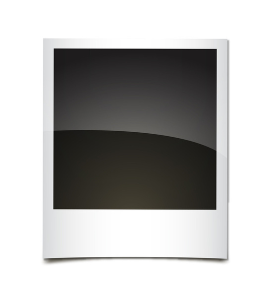 Világos polaroid - Vektor, kép