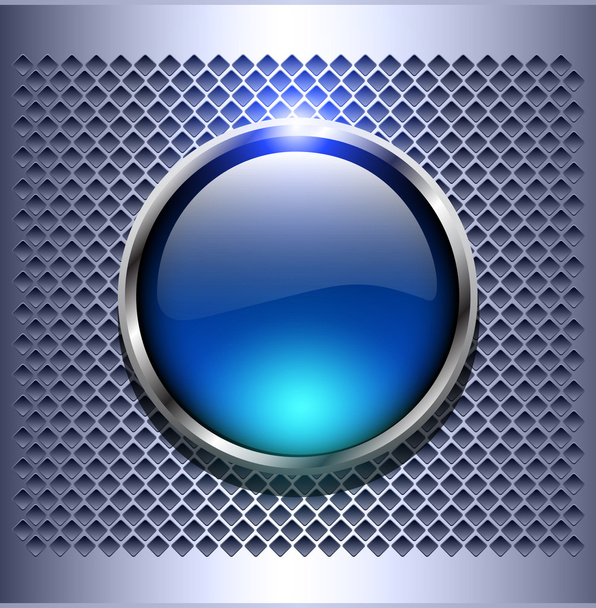 Shiny button  - Vektor, kép