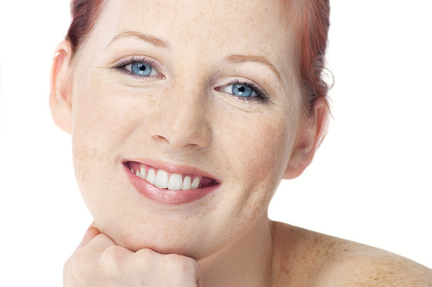 Woman With Freckles - Fotografie, Obrázek