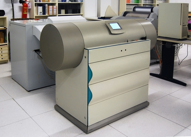 Printing shop - Drum scanner - Photo, Image