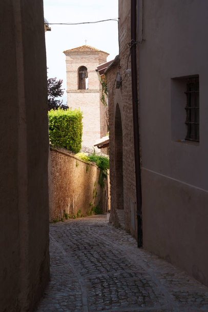 Bâtiments historiques de Montefalco, province de Pérouse, Ombrie, Italie - Photo, image