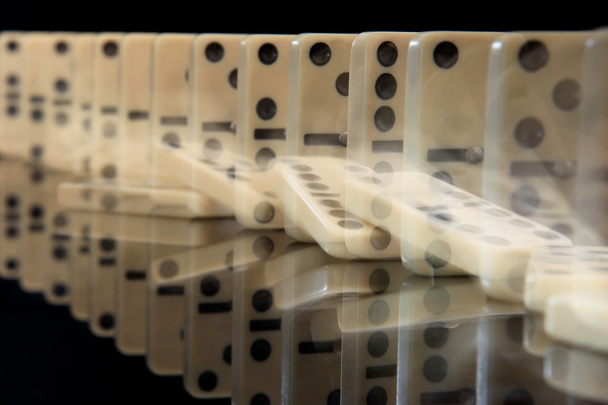 Domino-effect - Foto, afbeelding