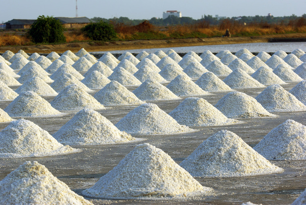 Solución salina de Tailandia, refinería de sal
 - Foto, imagen