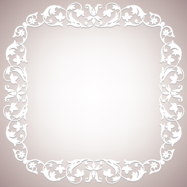 Operwork frame - Vector, imagen