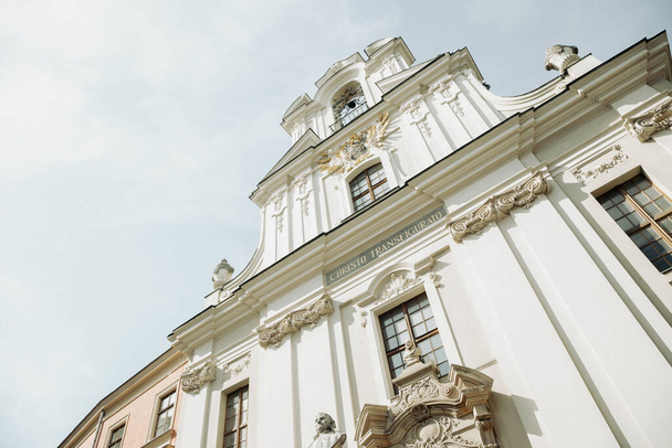Casco antiguo de Cracovia, Iglesia de la Transfiguración en Cracovia, Polonia - Foto, imagen