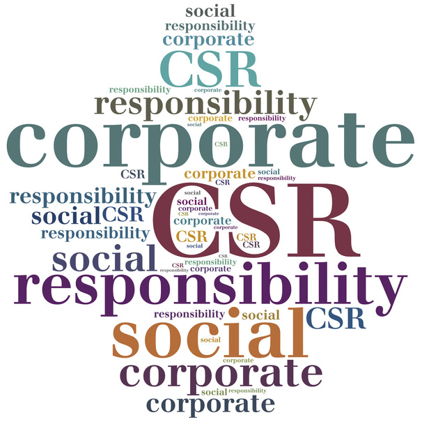 csr. Soziale Verantwortung der Unternehmen. - Foto, Bild