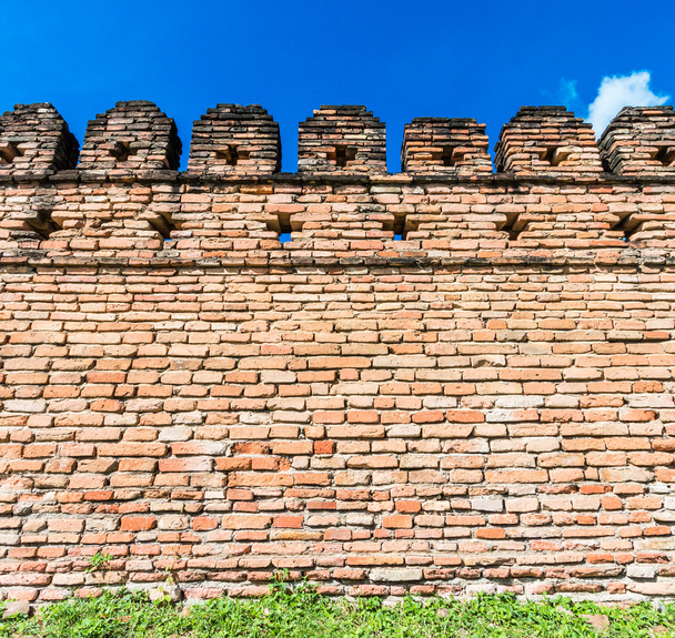 Ancient wall in Chiang Mai - Foto, imagen