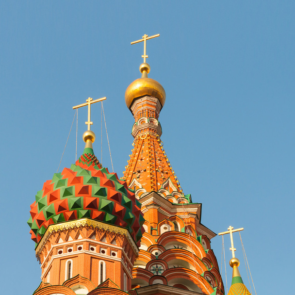 Вид на Красную площадь с Вилевского спуска в Москве, Россия
 - Фото, изображение