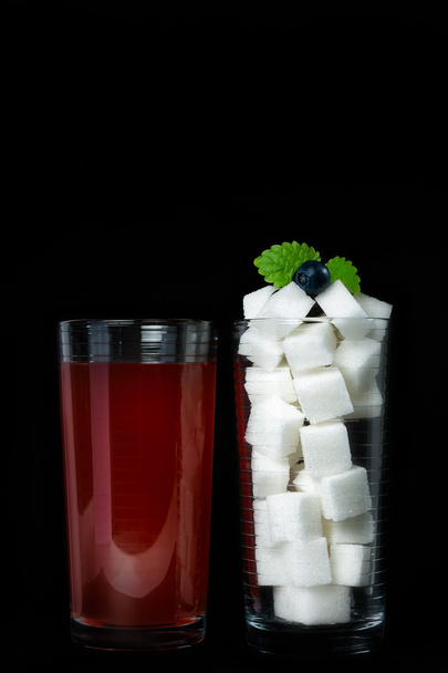 Şeker ve tatlı içecekler - Fotoğraf, Görsel