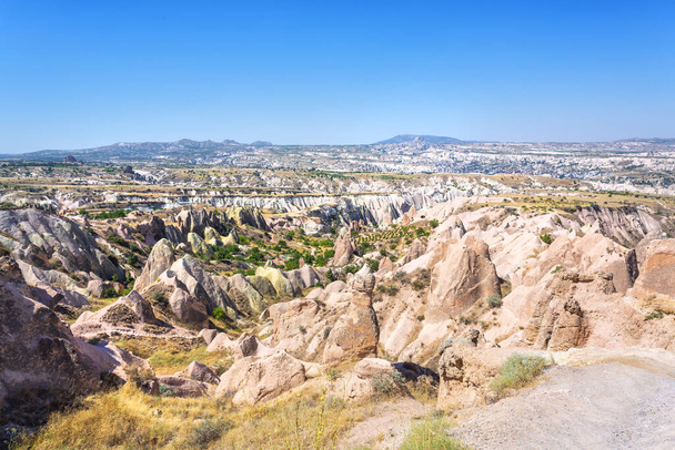 Valley of Roses, Gulludere vadi. The most beautiful valley in Cappadocia - Photo, Image