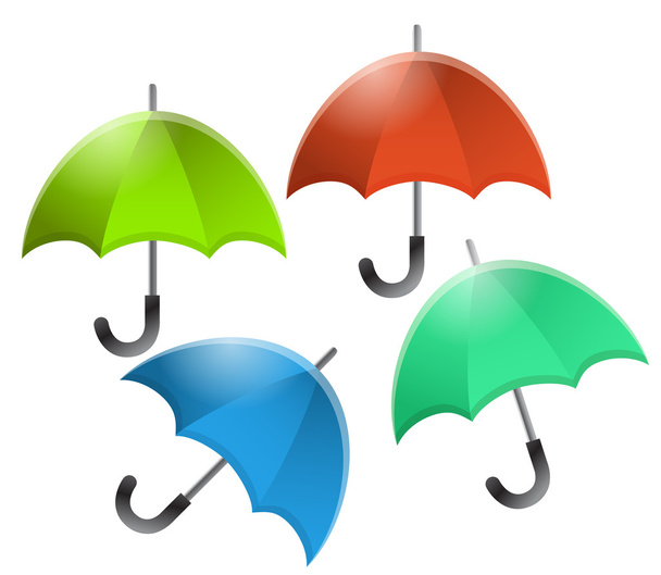 umbrellas - Vecteur, image