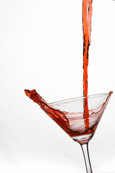 Red wine pouring - Photo, image
