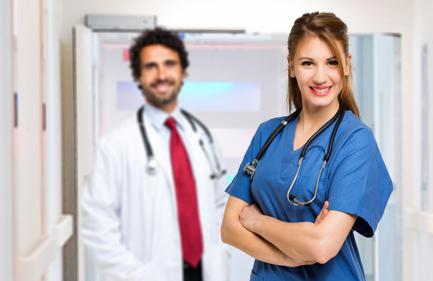 Two Medical workers - Photo, image