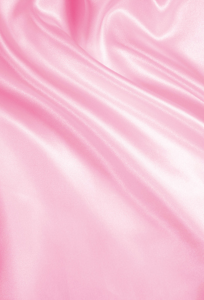 Smooth elegant pink silk - Photo, Image