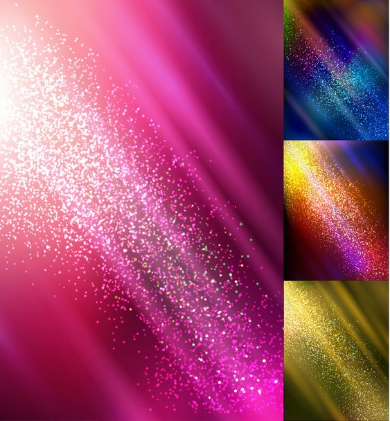 Bokeh lights backgrounds - Vector, imagen
