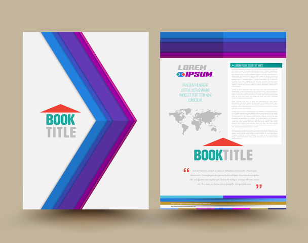 Brochure cover template - Vector, Image