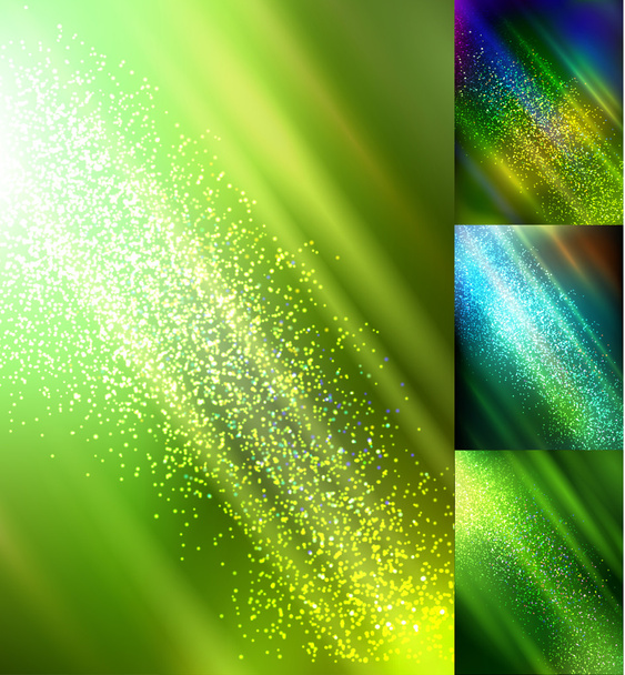 Bokeh lights backgrounds - Vector, Imagen