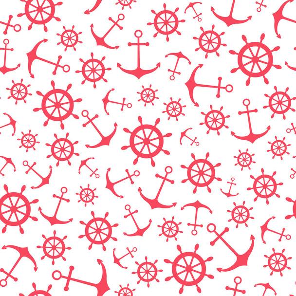 Seamless nautical pattern - ベクター画像