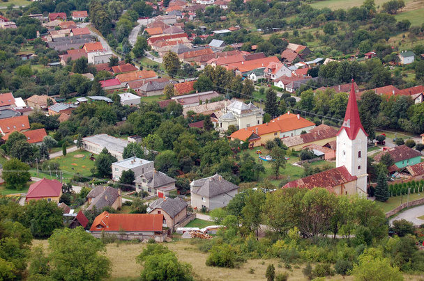 スロバキアの美しい小さな村 - 写真・画像