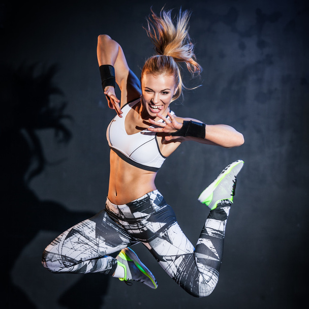 Fitness dancer - Photo, Image