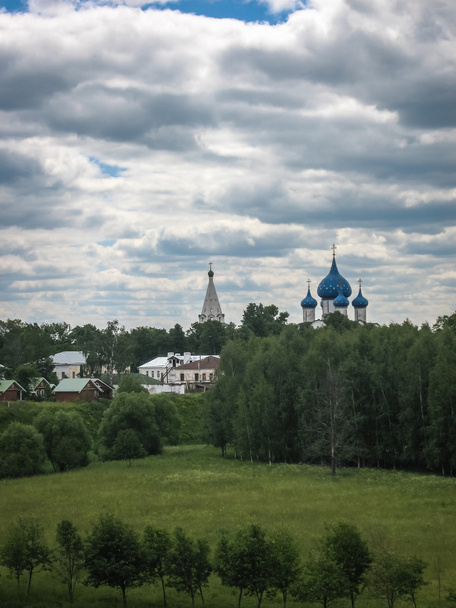 White stone church in Suzdal - Valokuva, kuva