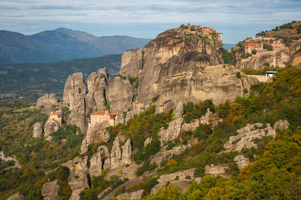View of the mountains and monasteries of Meteora - Foto, Imagem