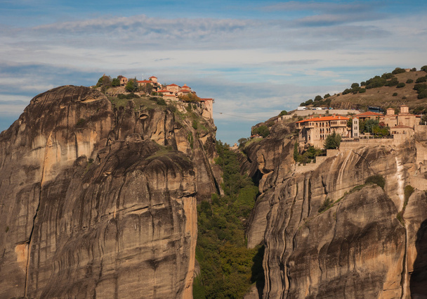 View of the mountains and monasteries of Meteora - Foto, imagen