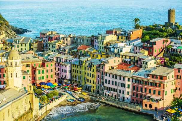 Cinque Terre, Vernazza - İtalya - Fotoğraf, Görsel
