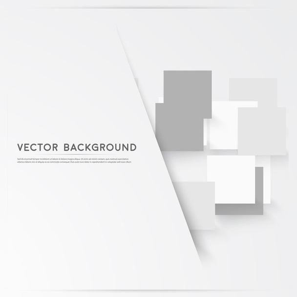 Vector background abstract squares. - Vetor, Imagem