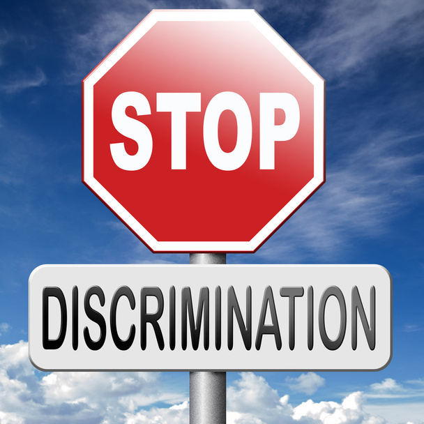 Zaprzestanie dyskryminacji nie rasizmu - Zdjęcie, obraz