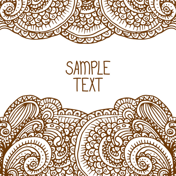 Ethnic tribal abstract background - Vector, Image