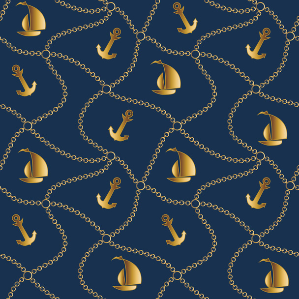 Abstract wavy seamless pattern - Vektor, Bild