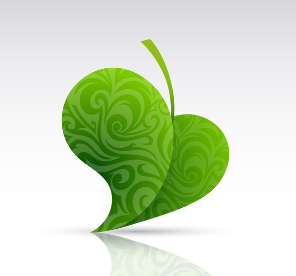 Ornamental leaf - Вектор, зображення