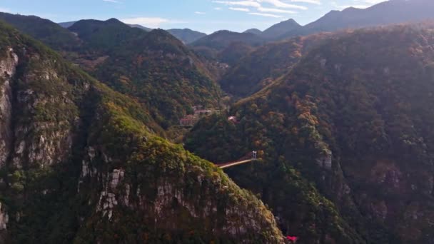 Veduta aerea della montagna di Gangcheonsan, Sunchang, Jeollanamdo, Corea del Sud, Asia
 - Filmati, video
