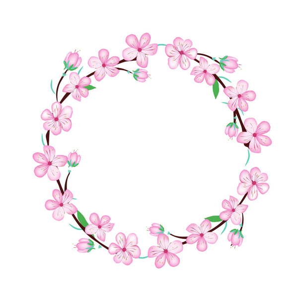 Diseño de flor de primavera de flor de cerezo para Pascua - Foto, imagen