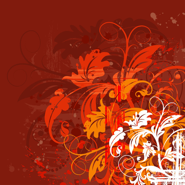 Abstract floral chaos - Vector, Imagen
