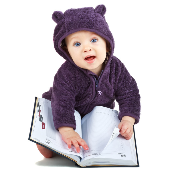 Cute child with book  - Photo, Image