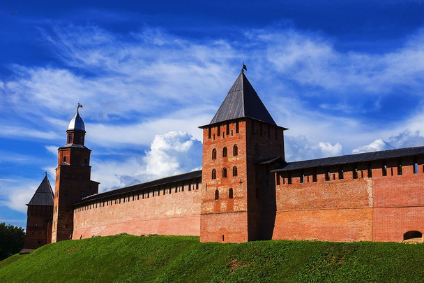 fortification in Veliky Novgorod, Russia - Photo, image
