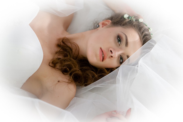 portrét krásné nevěsty - Fotografie, Obrázek