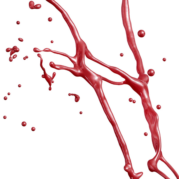 Bloed spatten - Foto, afbeelding