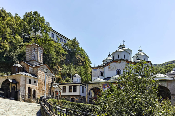 Monastero ortodosso medievale di San Gioacchino di Osogovo, regione di Kriva Palanka, Macedonia del Nord - Foto, immagini