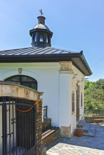 Monasterio ortodoxo medieval San Joaquín de Osogovo, región de Kriva Palanka, Macedonia del Norte - Foto, Imagen