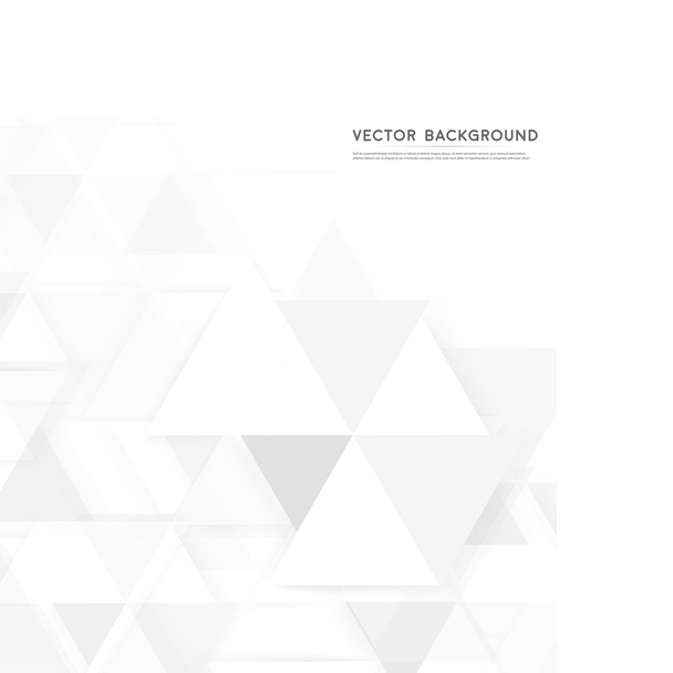 Vector background abstract polygon triangle. - Vektor, kép