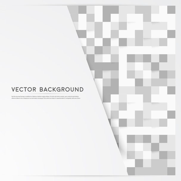 Vector background abstract squares. - Вектор,изображение