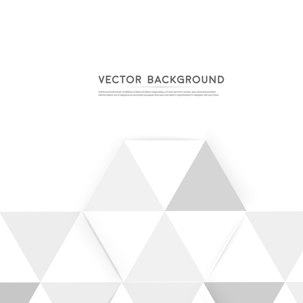 Vector background abstract polygon triangle. - Vector, Image
