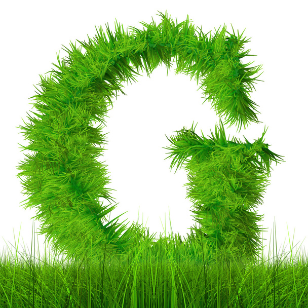 Зелена трава шрифту
 - Фото, зображення