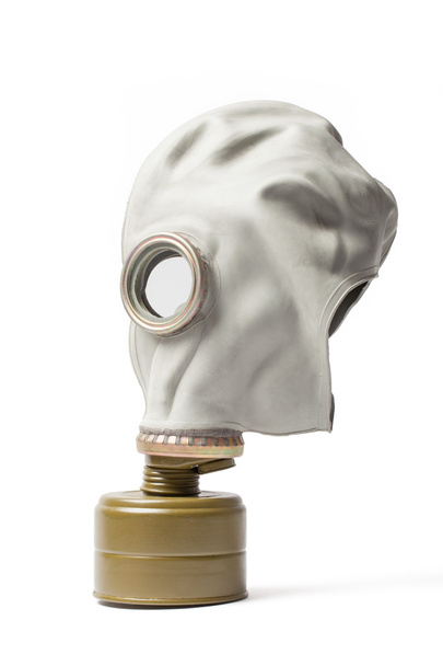 Gas Mask - elszigetelt és Vágógörbe  - Fotó, kép