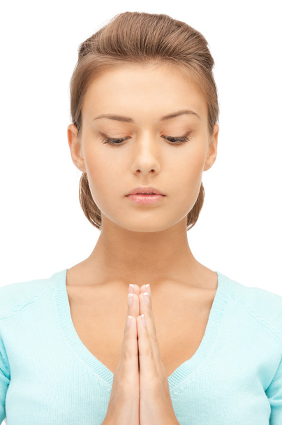 Praying businesswoman - Fotó, kép